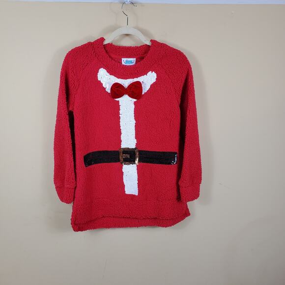 Ugly Christmas Sweater Fleece Mrs. Clause Women's Size S - Picture 1 of 10